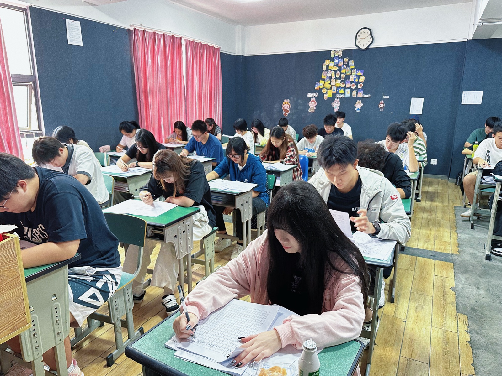 学情反馈现场